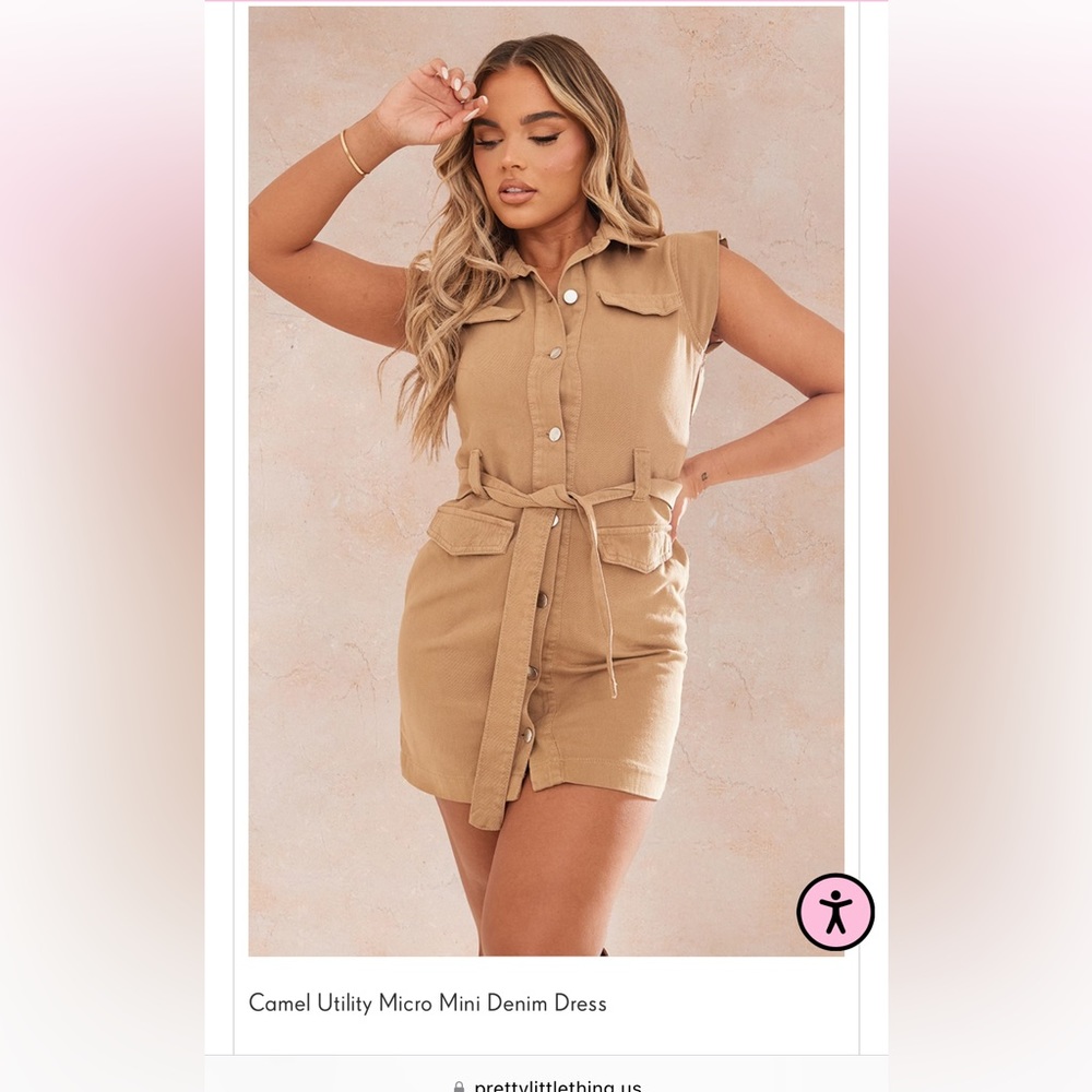 Button Up Corduroy Dress